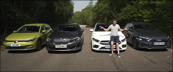 Poll: Audi A3 Sportback vs BMW 1 Reeks vs Mercedes A-Klasse vs Volkswagen Golf (2020)