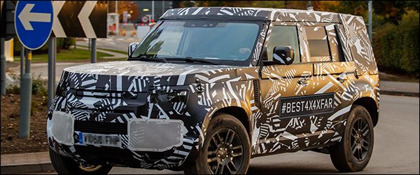 Nieuwe Land Rover Defender komt in 2019!