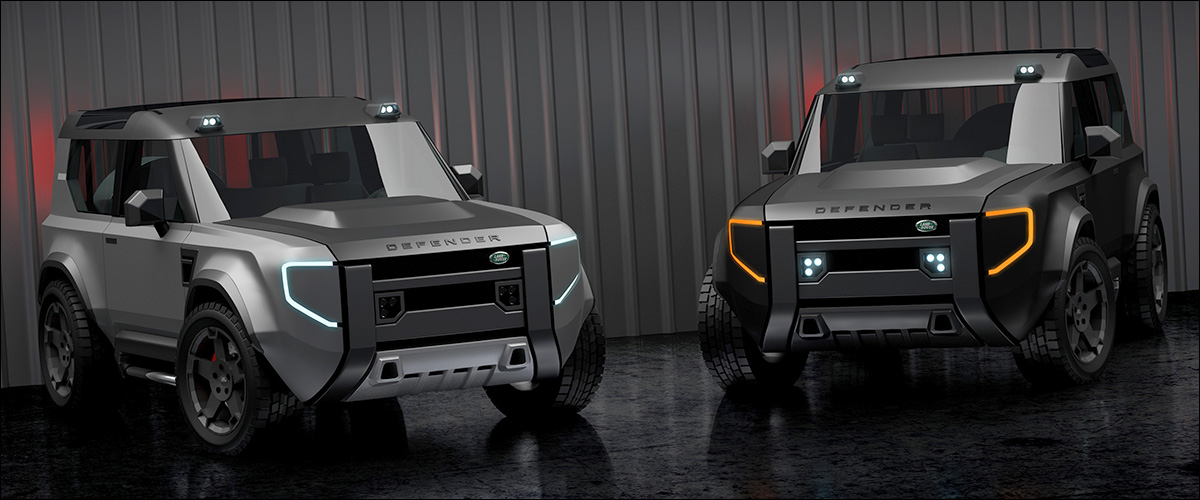 Preview: Land Rover Defender Sport EV EMA baby offroader (2023)