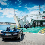 Met de Mercedes SLR Club cruisen langs de Adriatische Zee