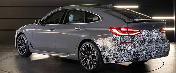 Teaser: BMW 6 Reeks Gran Turismo facelift LCI G32 (2020)