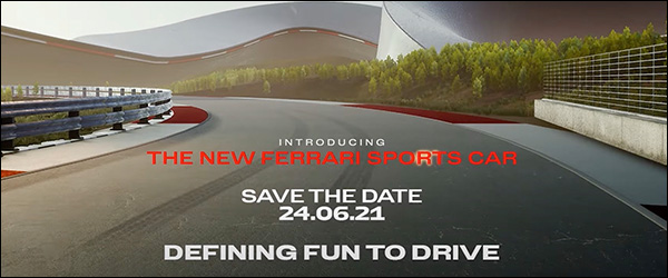 Teaser: Ferrari Sports Car V6 (2021)