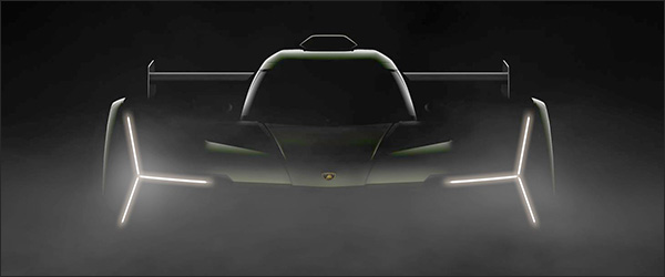 Teaser: Lamborghini Twin Turbo Hybrid V8 LMDh (2022)