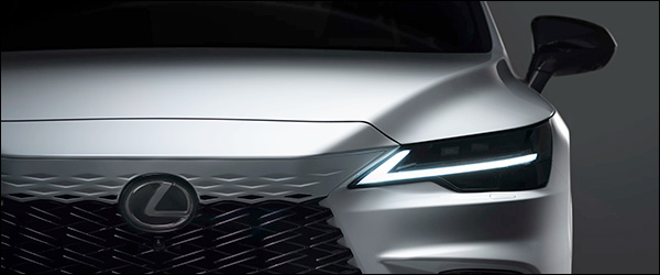 Teaser: Lexus RX SUV (2022)