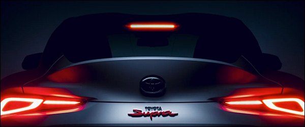 Teaser: Toyota Supra GR met handbak (2022)