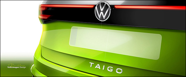 Teaser: Volkswagen Taigo crossover (2021)