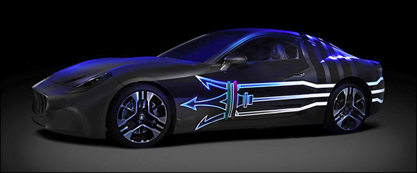 Teaser: zuiver elektrische Maserati GranTurismo Folgore EV (2022)