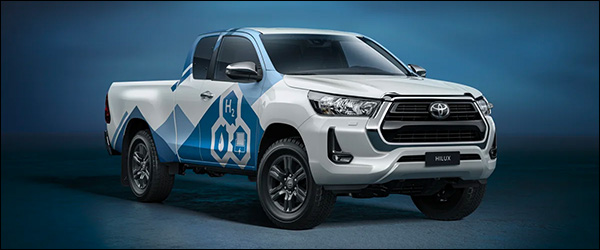 Toyota start ontwikkeling van Hilux H2 FCEV op waterstof pickup (2022)
