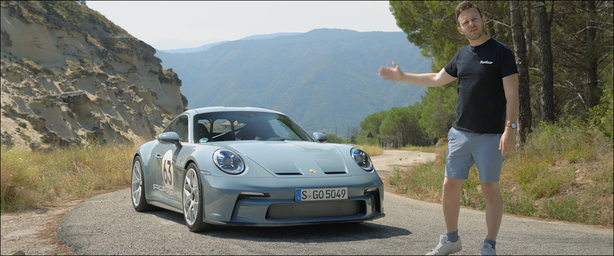 Video: Top Gear test de Porsche 911 ST (2023)