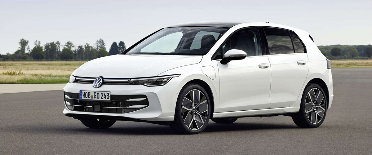 Officieel: Volkswagen Golf eHybrid plug-in hybride PHEV facelift 204 pk (2024)