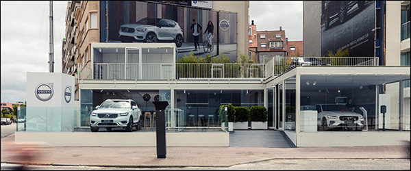 Officieel: Zomerse Volvo pop-up showroom in Knokke (2019)